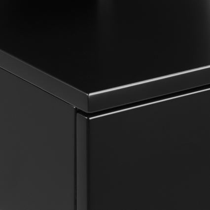 Noční stolek AVA 35x32 cm černá