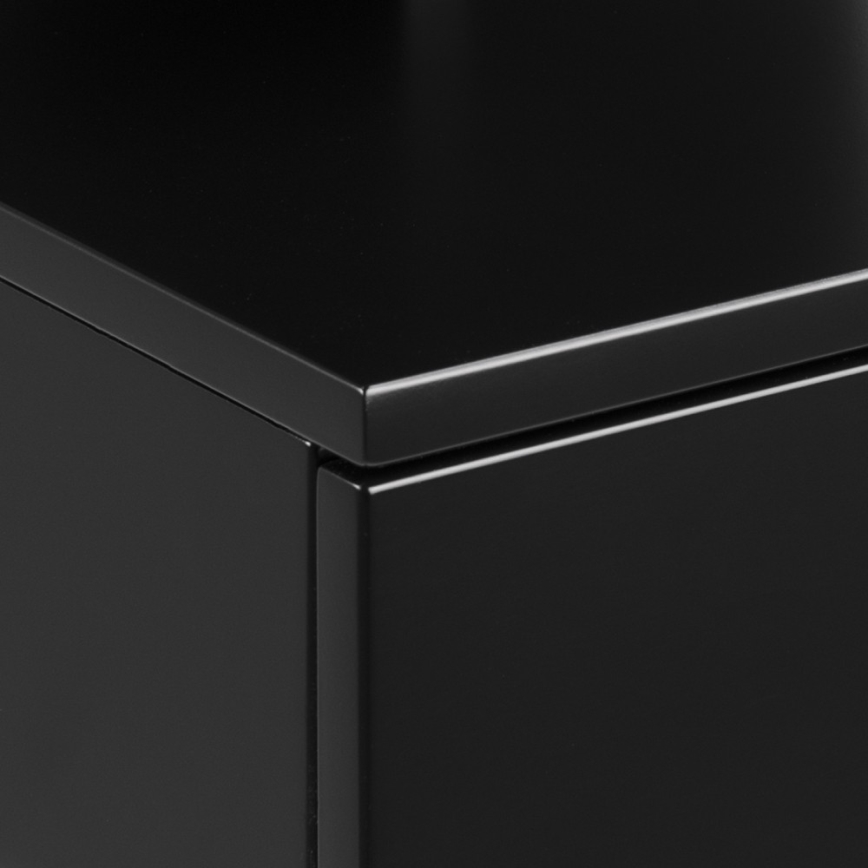 Noční stolek AVA 35x32 cm černá