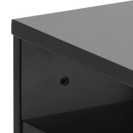 Noční stolek AVA 35x32 cm černá