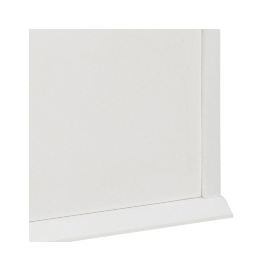 Noční stolek CARLY 40x30 cm dub/bílá