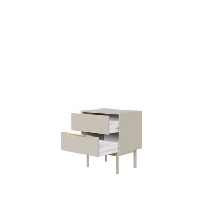 Noční stolek ELI 54x39 cm béžová