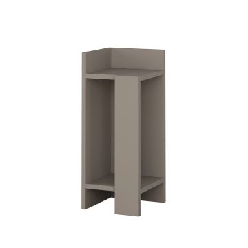 Noční stolek ELOS 60x25 cm šedá