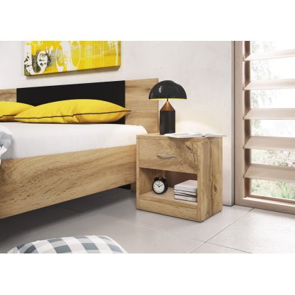 Noční stolek NED dub wotan