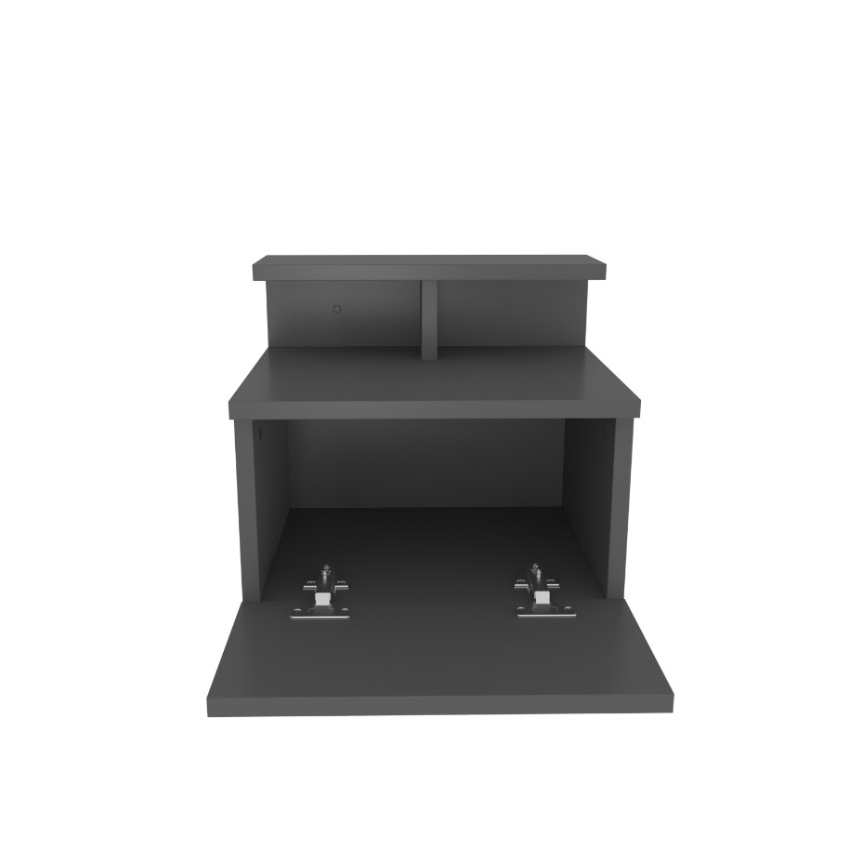 Noční stolek NOVEN 40x35 cm antracit