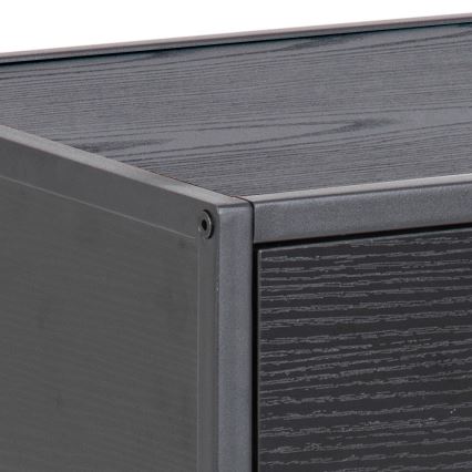 Noční stolek SARON 42x35 cm antracit