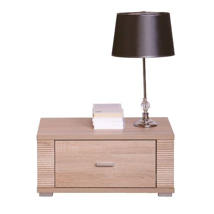 Noční stolek THEMO 63x39 cm dub sonoma