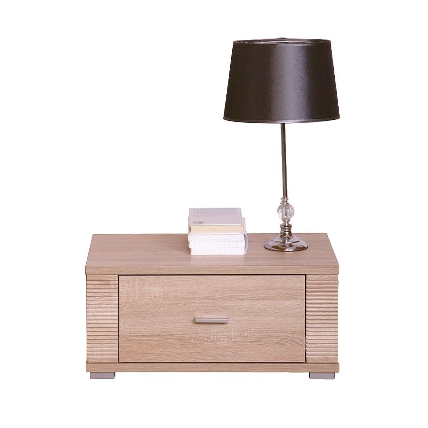 Noční stolek THEMO 63x39 cm dub sonoma