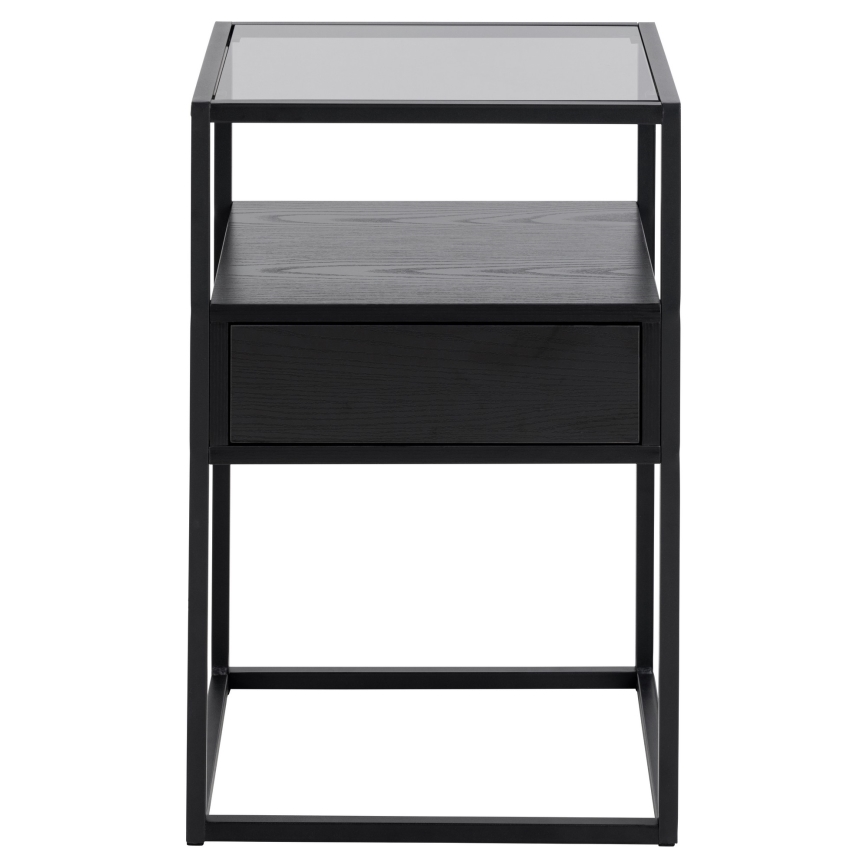 Noční stolek ZEIN 40x35 cm černá
