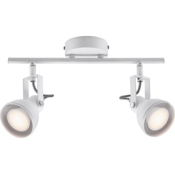 Nordlux - Bodové svítidlo ASLAK 2xGU10/35W/230V bílá