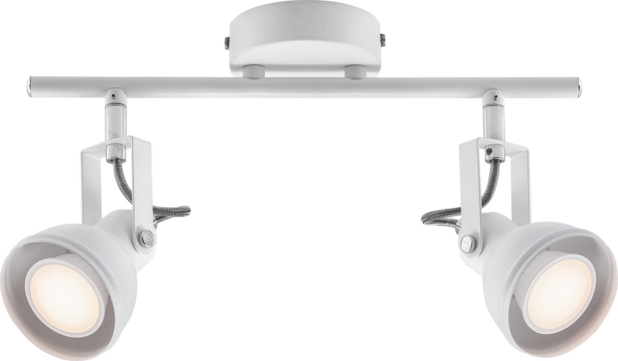 Nordlux - Bodové svítidlo ASLAK 2xGU10/35W/230V bílá