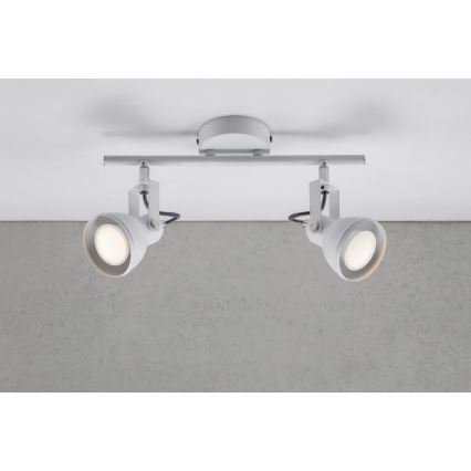 Nordlux - Bodové svítidlo ASLAK 2xGU10/35W/230V bílá