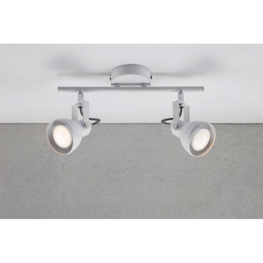 Nordlux - Bodové svítidlo ASLAK 2xGU10/35W/230V bílá