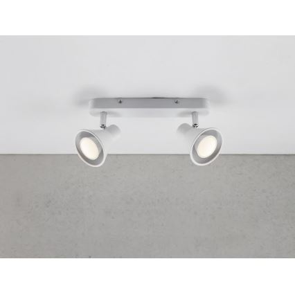 Nordlux - Bodové svítidlo EIK 2xGU10/35W/230V bílá