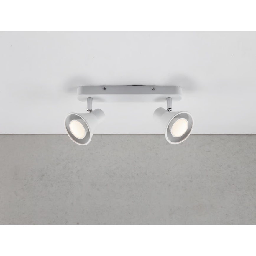 Nordlux - Bodové svítidlo EIK 2xGU10/35W/230V bílá