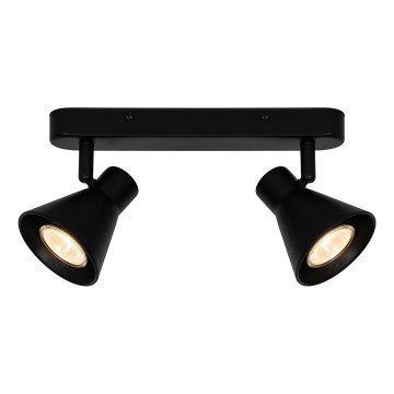 Nordlux - Bodové svítidlo EIK 2xGU10/35W/230V černá
