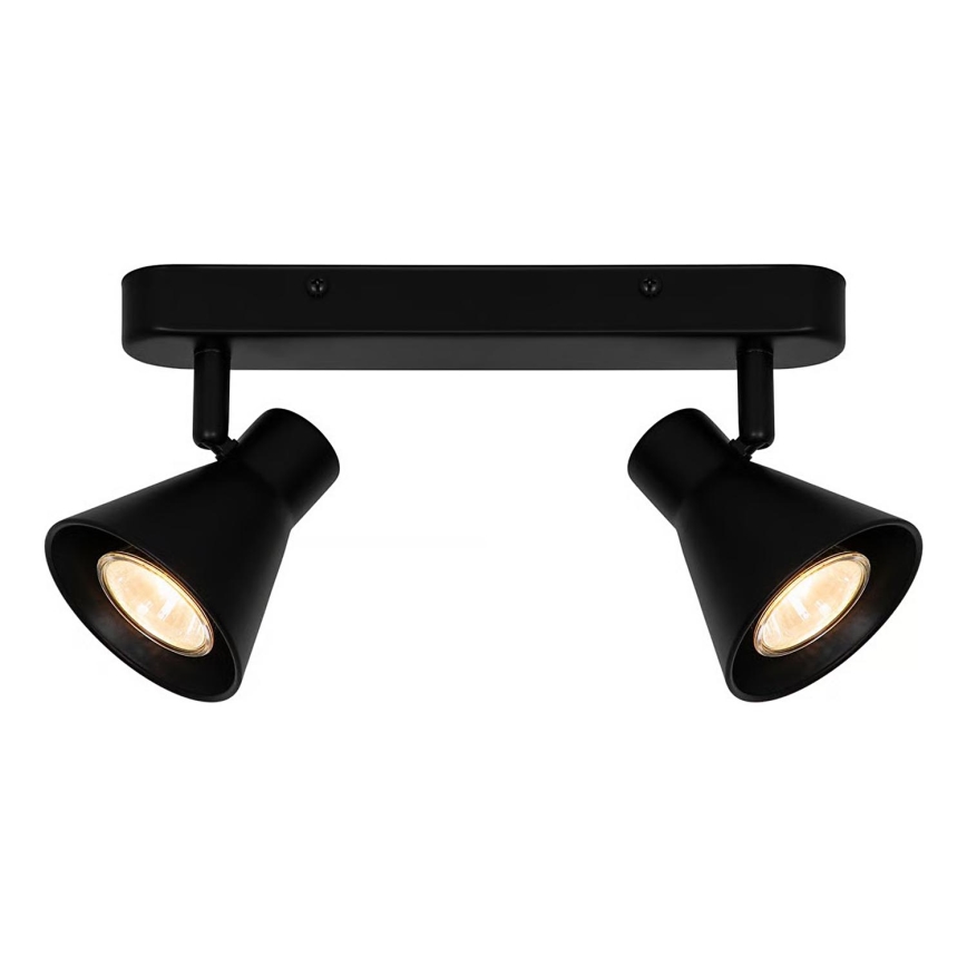 Nordlux - Bodové svítidlo EIK 2xGU10/35W/230V černá
