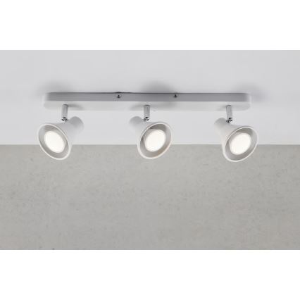 Nordlux - Bodové svítidlo EIK 3xGU10/35W/230V bílá