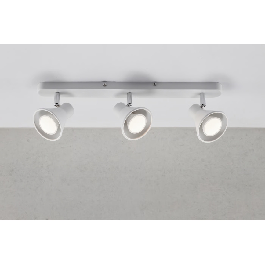 Nordlux - Bodové svítidlo EIK 3xGU10/35W/230V bílá
