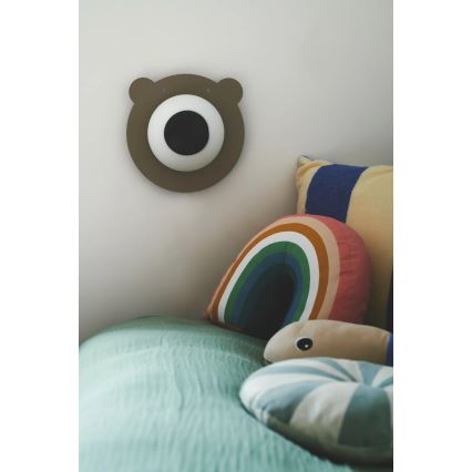 Nordlux - Dětské nástěnné svítidlo BRUNA BEAR 1xE14/25W/230V medvěd