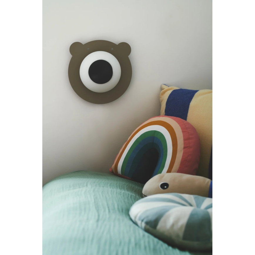 Nordlux - Dětské nástěnné svítidlo BRUNA BEAR 1xE14/25W/230V medvěd