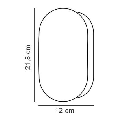 Nordlux - Koupelnové nástěnné svítidlo FOAM 1xE27/55W/230V IP44 černá