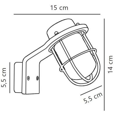 Nordlux - Koupelnové nástěnné svítidlo MARINA 1xG9/40W/230V IP44 lesklý chrom