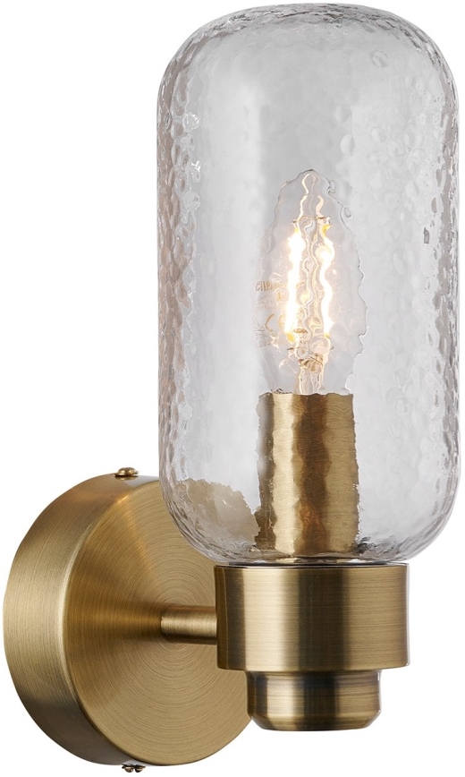 Nordlux - Koupelnové nástěnné svítidlo TUTAN 1xE14/25W/230V IP44 mosaz