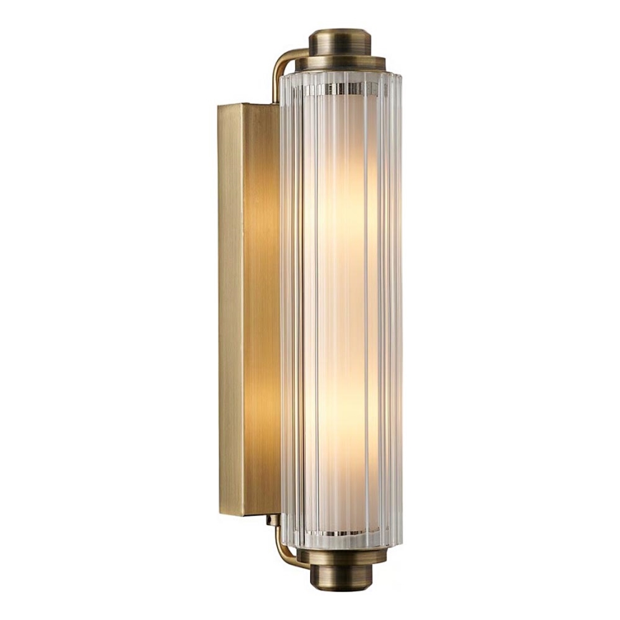 Nordlux - Koupelnové osvětlení zrcadla NIMAL 2xE14/25W/230V IP44 mosaz