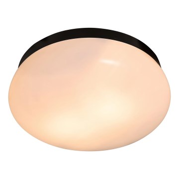 Nordlux - Koupelnové stropní svítidlo FOAM 2xE27/55W/230V IP44 černá