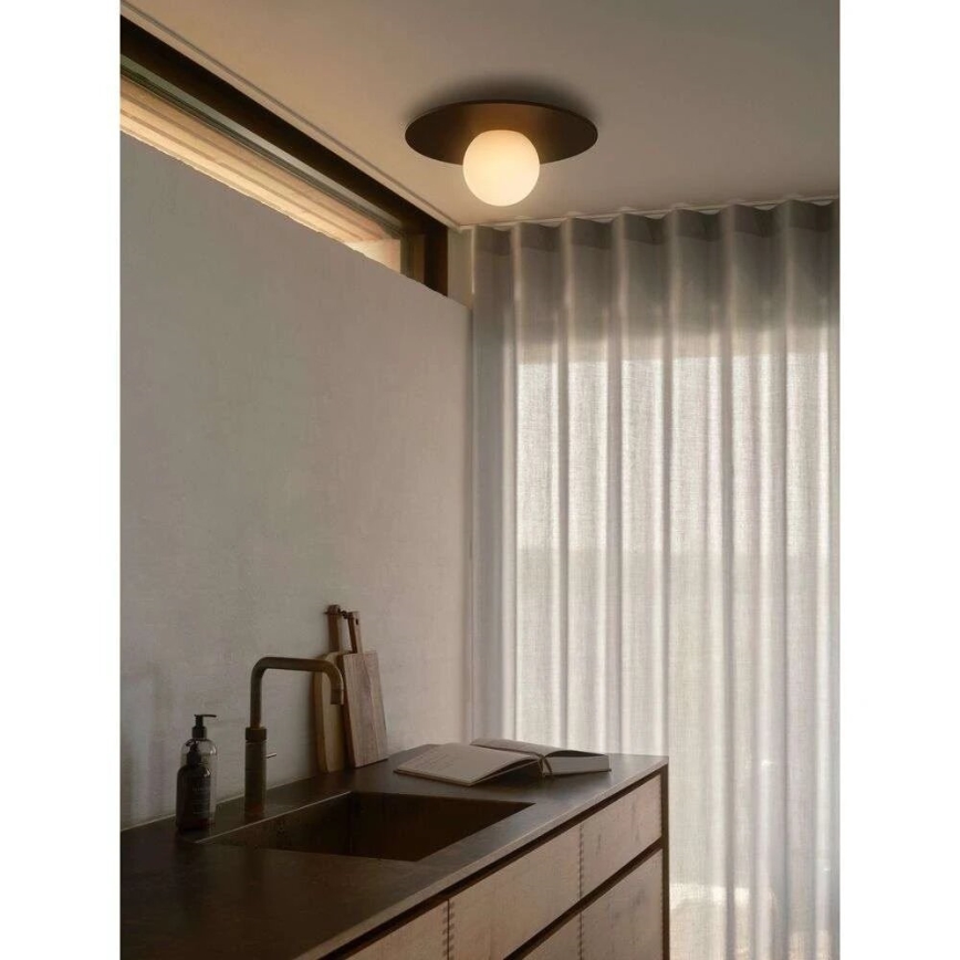 Nordlux - Koupelnové stropní svítidlo SIONA 1xE27/60W/230V IP44 černá
