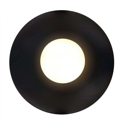 Nordlux - Koupelnové stropní svítidlo SIONA 1xE27/60W/230V IP44 černá