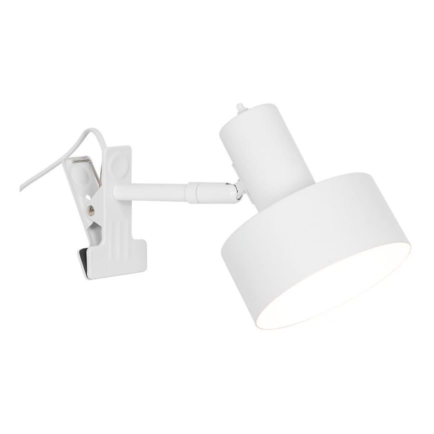 Nordlux - Lampa s klipem MATIS 1xE27/15W/230V bílá