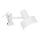 Nordlux - Lampa s klipem MATIS 1xE27/15W/230V bílá