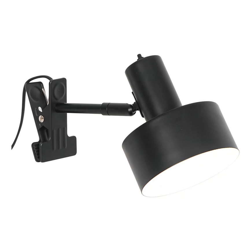 Nordlux - Lampa s klipem MATIS 1xE27/15W/230V černá