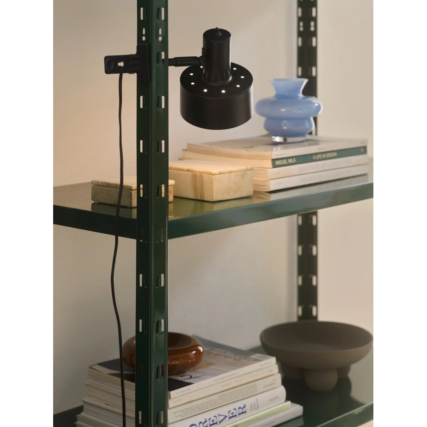Nordlux - Lampa s klipem MATIS 1xE27/15W/230V černá