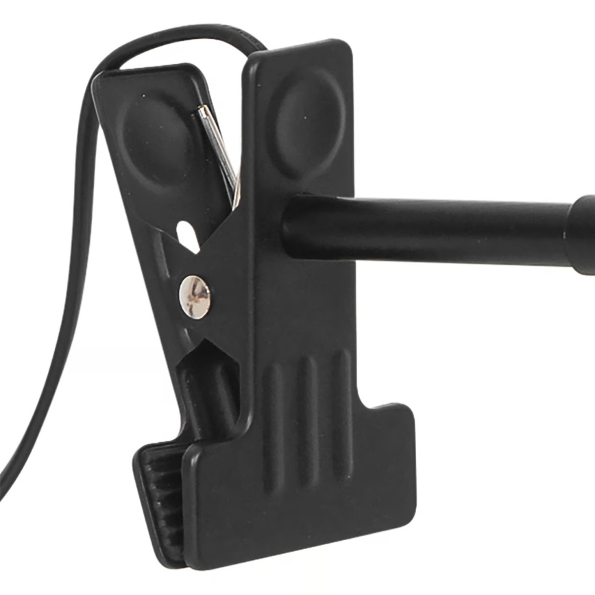 Nordlux - Lampa s klipem MATIS 1xE27/15W/230V černá