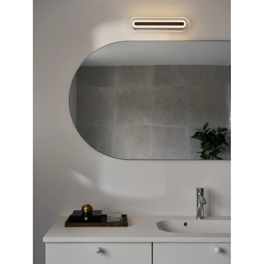 Nordlux - LED Koupelnové nástěnné svítidlo CAVARA LED/11W/230V 3000/4000K IP44 černá
