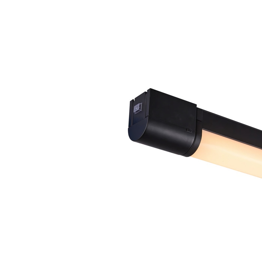 Nordlux - LED Koupelnové osvětlení zrcadla se zásuvkou MALAIKA LED/15W/230V IP44 68,4cm černá