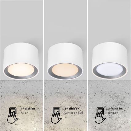 Nordlux - LED Koupelnové bodové svítidlo LANDON LED/6,5W/230V IP44 bílá
