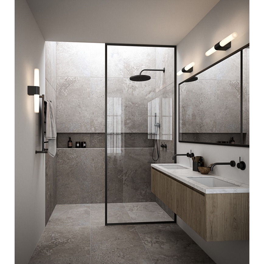 Nordlux - LED Koupelnové osvětlení zrcadla HELVA LED/9W/230V IP44 černá