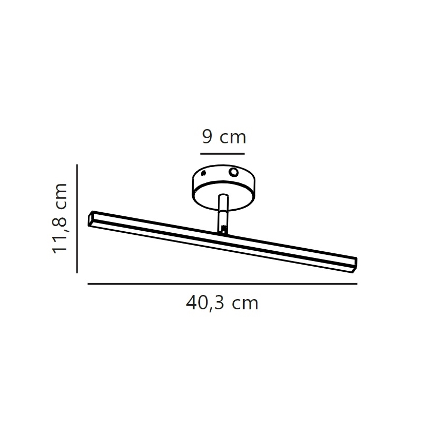 Nordlux - LED Koupelnové osvětlení zrcadla IP LED/6,2W/230V IP44 40 cm bílá