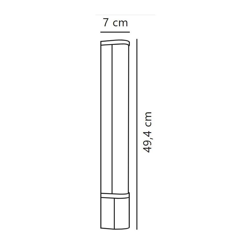 Nordlux - LED Koupelnové osvětlení zrcadla MALAIKA LED/6W/230V 3000K IP44 bílá