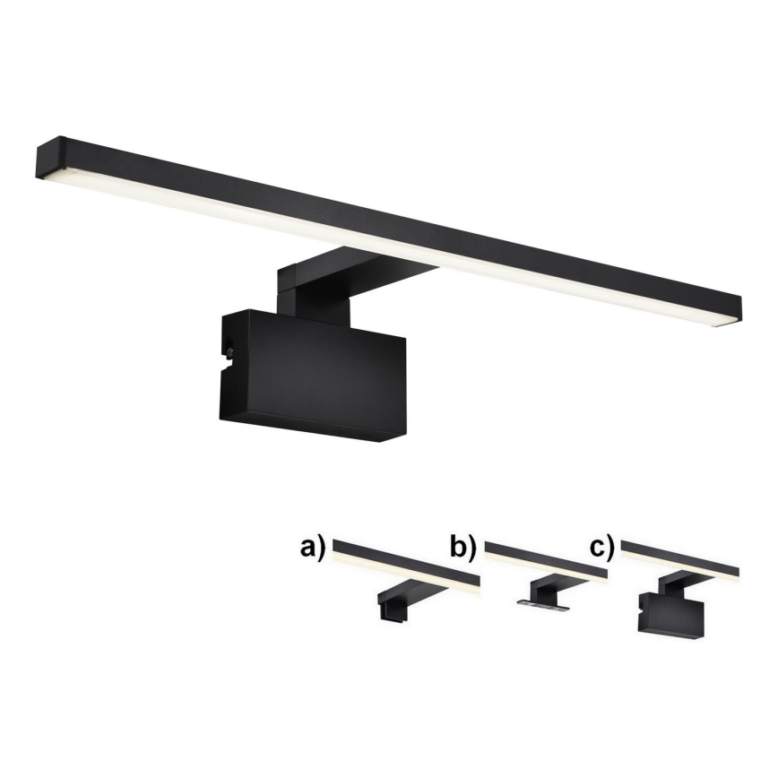 Nordlux - LED Koupelnové osvětlení zrcadla MARLEE LED/8,9W/230V IP44 4000K 50 cm černá