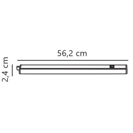 Nordlux - LED Podlinkové svítidlo LATONA LED/8W/230V 3000/4000K 56,2 cm
