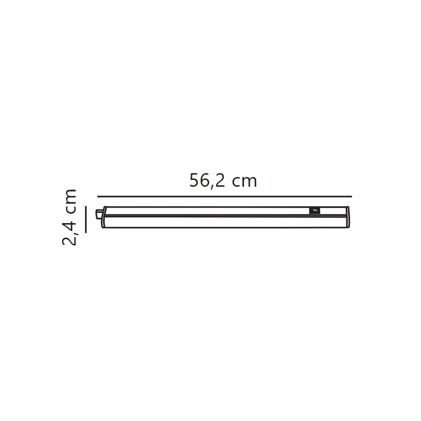 Nordlux - LED Podlinkové svítidlo LATONA LED/8W/230V 3000/4000K 56,2 cm