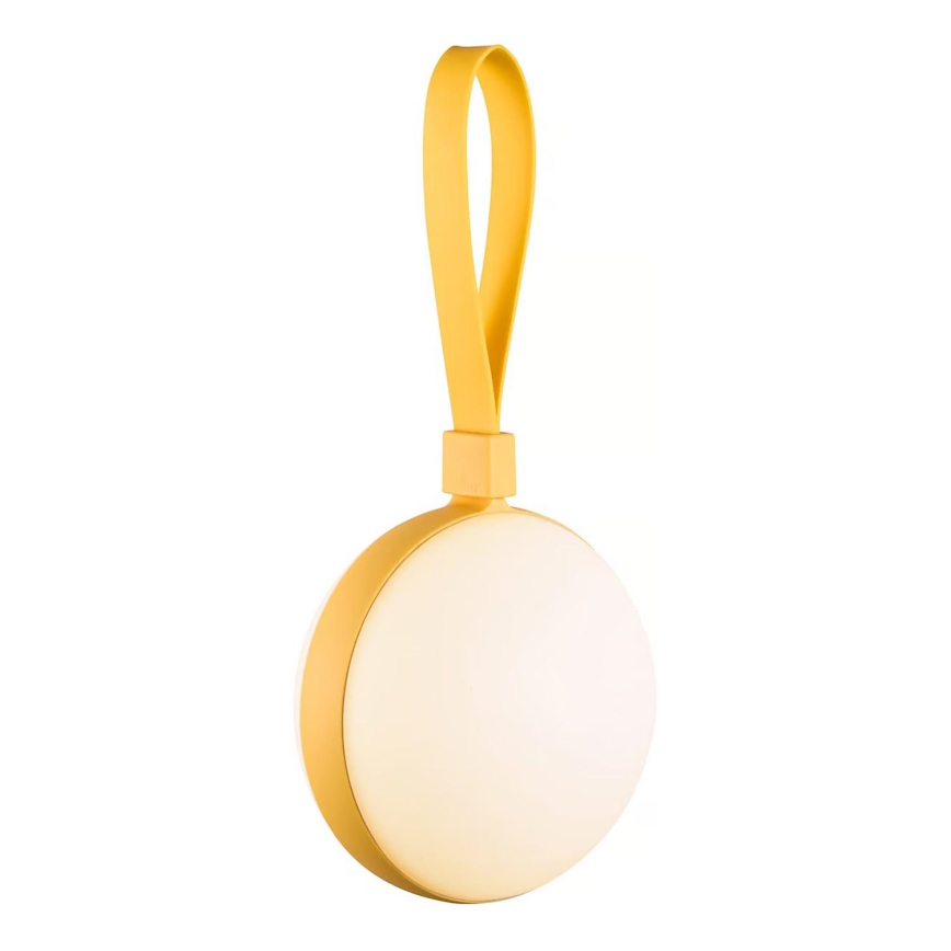 Nordlux - LED Přenosná nabíjecí lampa LED/1W/3,7V IP54 1500 mAh žlutá