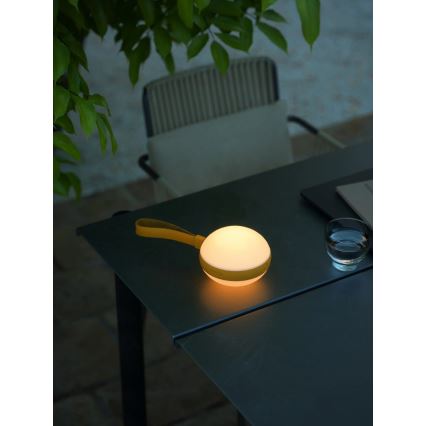 Nordlux - LED Přenosná nabíjecí lampa LED/1W/3,7V IP54 žlutá