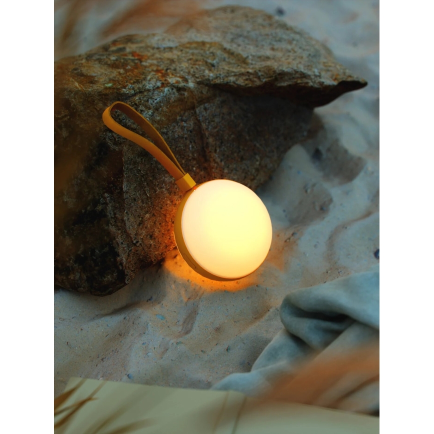 Nordlux - LED Přenosná nabíjecí lampa LED/1W/3,7V IP54 žlutá