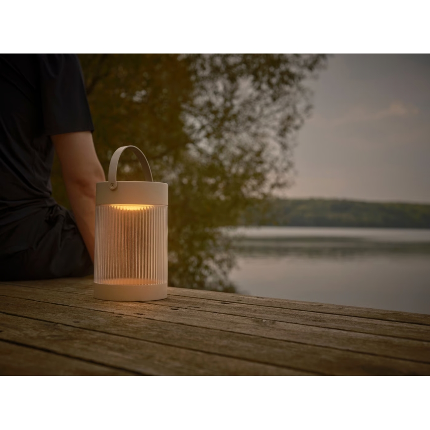 Nordlux - LED Solární lampa COUPAR LED/3,2W/3,7V béžová