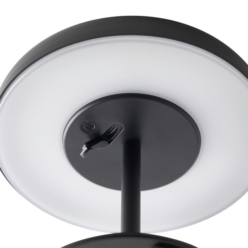 Nordlux - LED Solární lampa ELMER LED/2W/3,7V IP44 černá